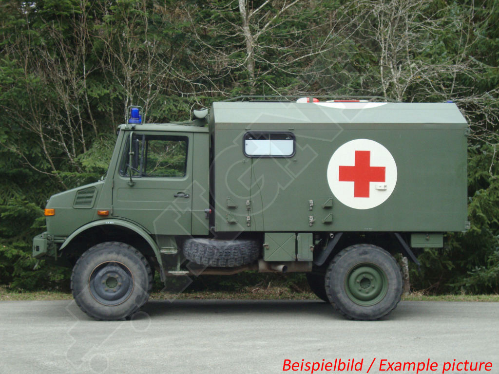 ENDLICH DEUTSCHER  Unimog U1300L 4x4 Krankenwagen Ambulance